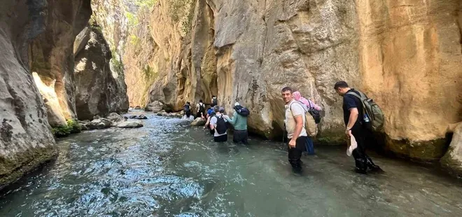 Hançer ve Hapis Kanyonu'na ziyaretçi akını