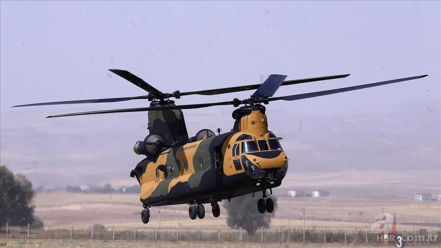 TSK'ya yedinci CH-47 Chinook helikopteri 6