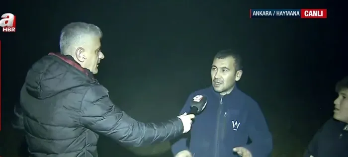 Ankara’da Libya askeri heyetini taşıyan jet düştü! A Haber olay yerinde: Patlama sesi duyduk