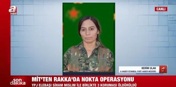 MİT’ten nokta atışı operasyon! YPJ elebaşı Siham Mislim öldürüldü