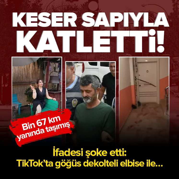 Kan donduran vahşet! Eski eşini keser sapı ile katletti