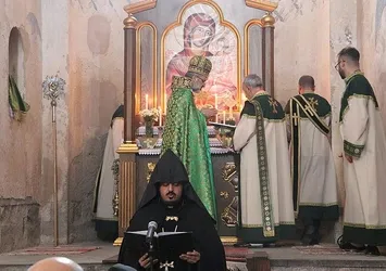 Tarihi Akdamar Kilisesi'nde 12. ayin