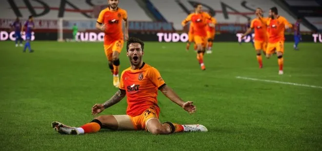 Son dakika: Galatasaray Trabzon’da liderliğe uzandı! Sarı kırmızılılar Trabzonspor’u iki golle geçti