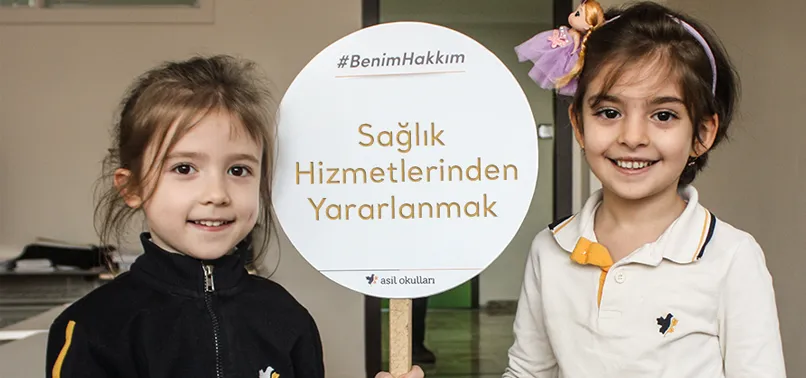 Çocuk haklarını böyle resmettiler!