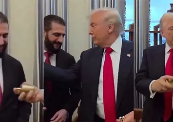 Şara ve Trump'ın diyaloğu gündem oldu: Kaç eşin var