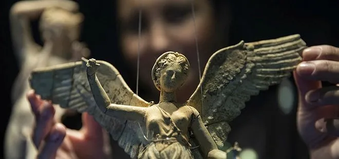 Peri heykelcikleri İzmir Arkeoloji Müzesinde ilk kez ziyarete açıldı