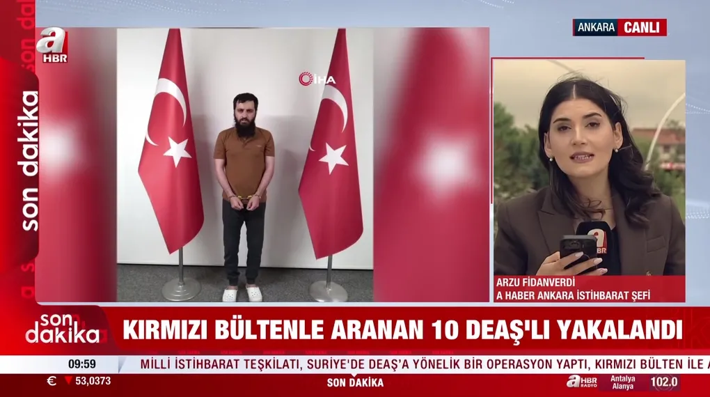 MİT 10 DEAŞ'lıyı Suriye'de yakaladı