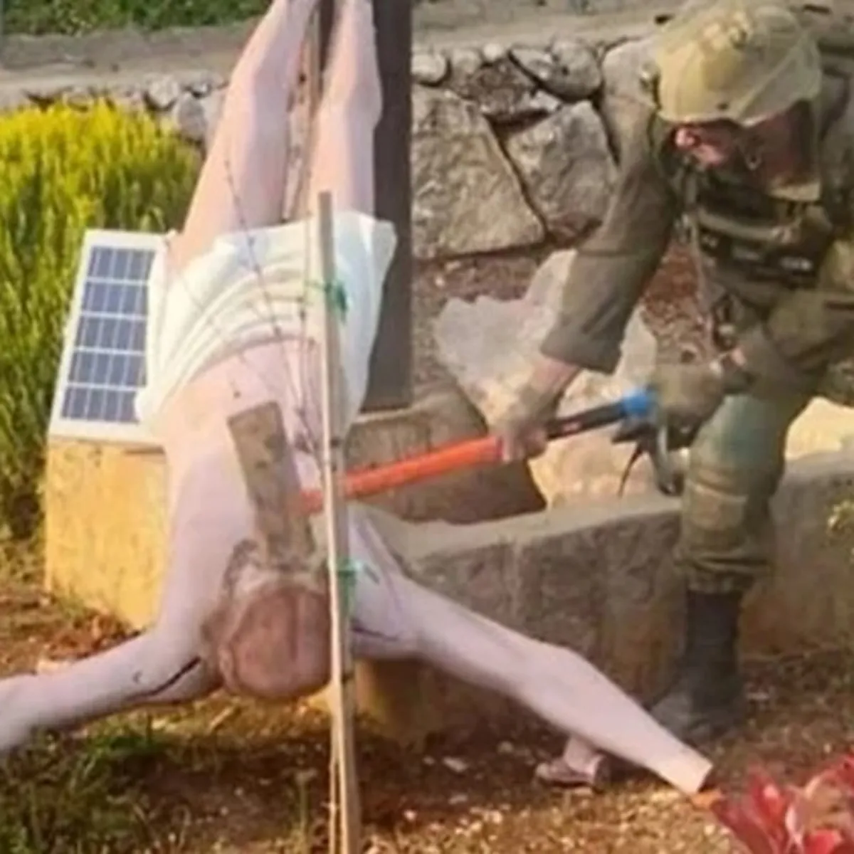 İsrail Ordusu, Hazreti İsa Heykelini Parçalayan Askeri 30 Gün Hapis Cezasına Çarptırdı