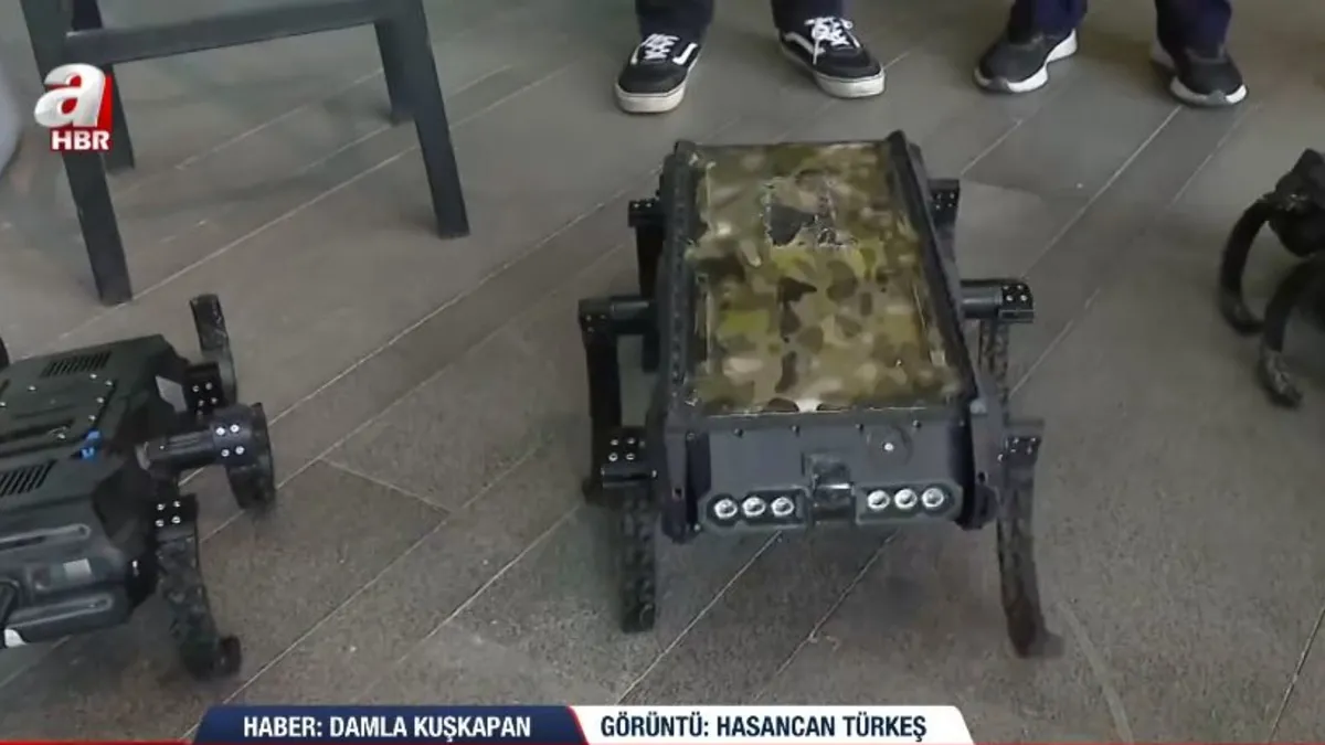 TSKnın yeni muhafızı REX ve Ay'ın fatihi Cherry: Yerli robotlar göreve hazır!