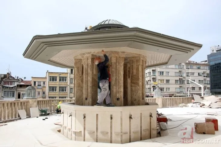 Taksim Camisi bugün açılıyor! Türkiye ve dünyada sayılı uygulama