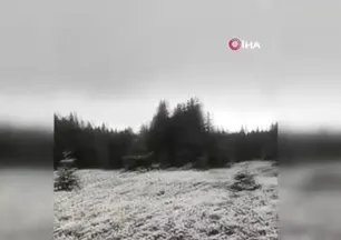 Uludağ’da kar yağışı etkisini sürdürüyor