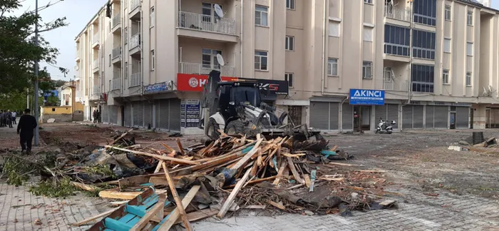 Konya'da kum fırtınası paniği! O anlar cep telefonu kamerasında - 1