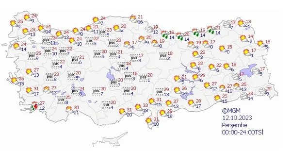 Son dakika! Kar ve karla karışık yağmur geliyor! Meteoroloji'den 12 il için “sarı” kodlu uyarı... - 4