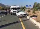 Elazığ’da trafik kazası!