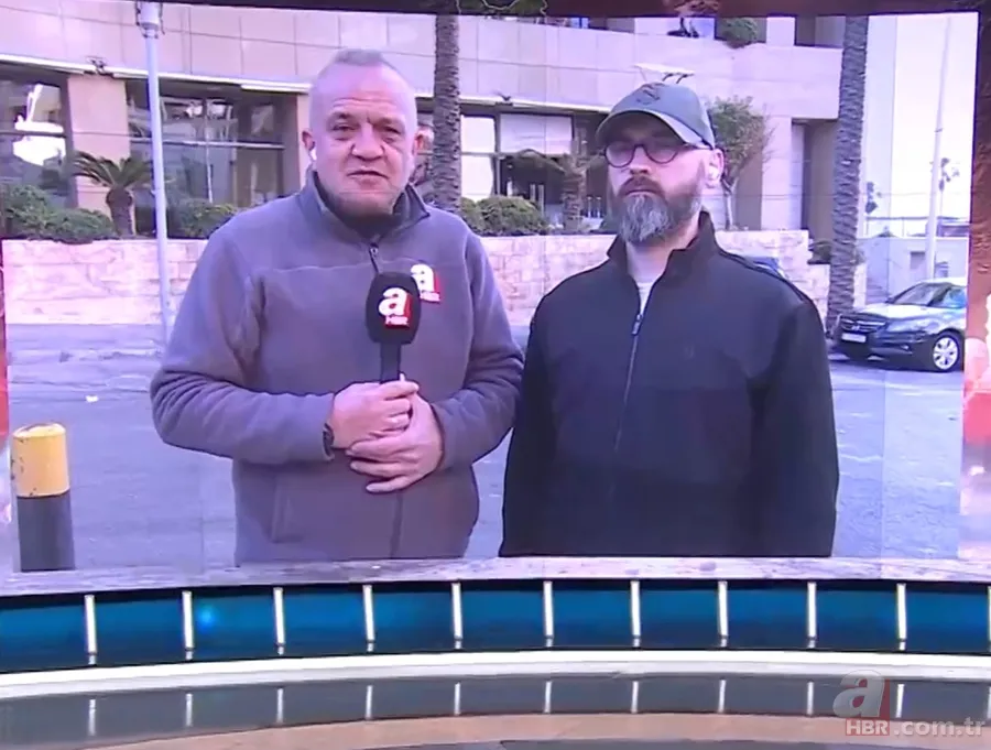 A Haber ekibi ölümden döndü! Beyrut'ta dehşet dolu anlar | Otelden görüntüler ortaya çıktı 4