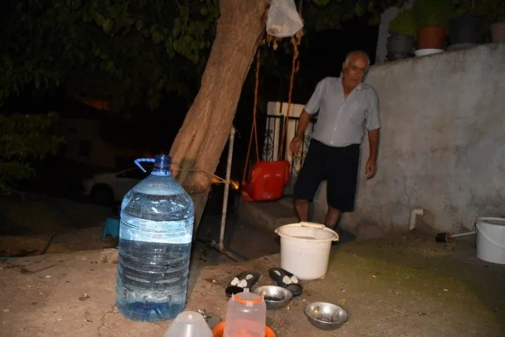 Vatandaşlar Bodrum’da yaz ortasında susuz kaldılar