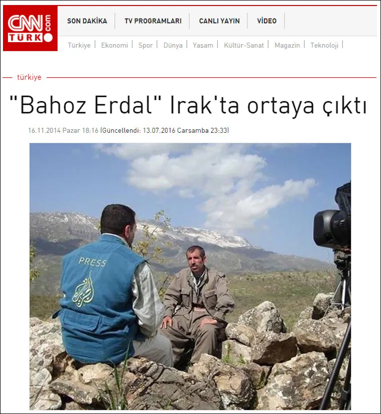 Al Jazeera ve CNN Türk'ten ‘Bahoz ölmedi’ yalanı! - 2
