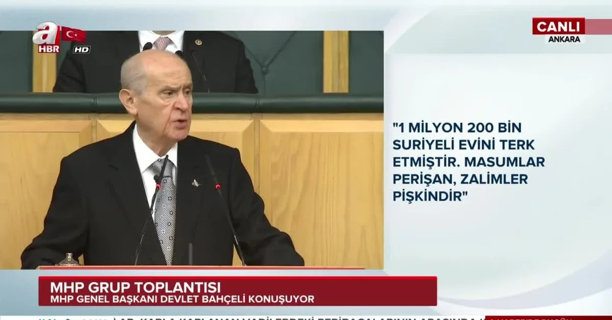 Devlet Bahceli Den Onemli Aciklamalar Video Ahaber Son Dakika Video Izle