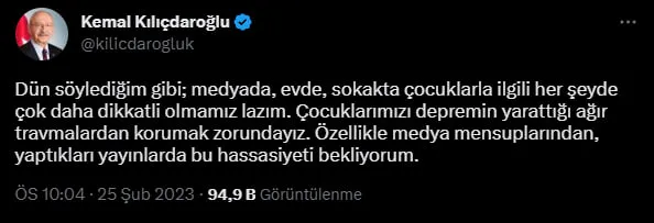 Kemal Kılıçdaroğlu’ndan ’Ekremci’ Halk TV’ye ayar: Hassasiyet bekliyorum