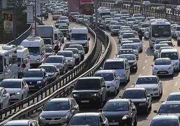 Trafiğe kayıtlı araç sayısı arttı