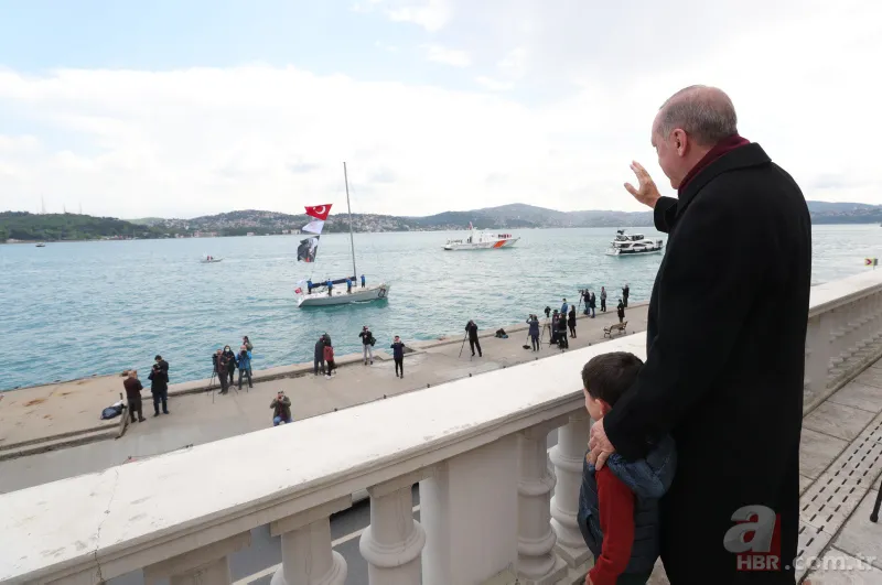 İstanbul'un fethinin 567. yılı dönümü! Gençler ve Milli sporcular Başkan Erdoğan'ı selamladı 8