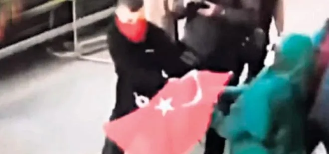 Cumhurbaşkanı Erdoğan İngiltere’de bayrağı vermeyen kadını aradı