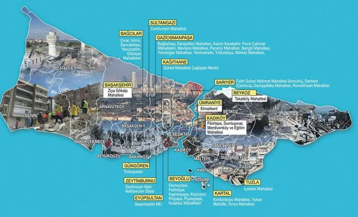 İstanbul’da dönüşümün takozu CHP! İşte İstanbul’u tehlikeye atan dava haritası
