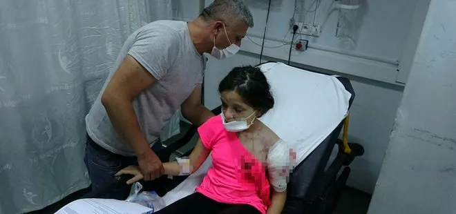 Samsun’da pitbull köpeklerin saldırısına uğrayan 11 yaşındaki kız çocuğu ölümden döndü