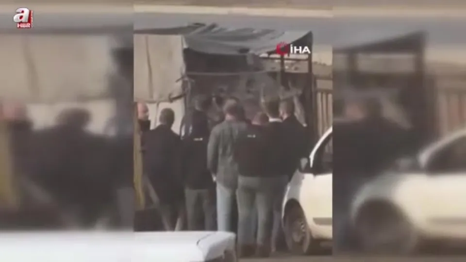 Kamyonetten çıkanlar mide bulandırdı!