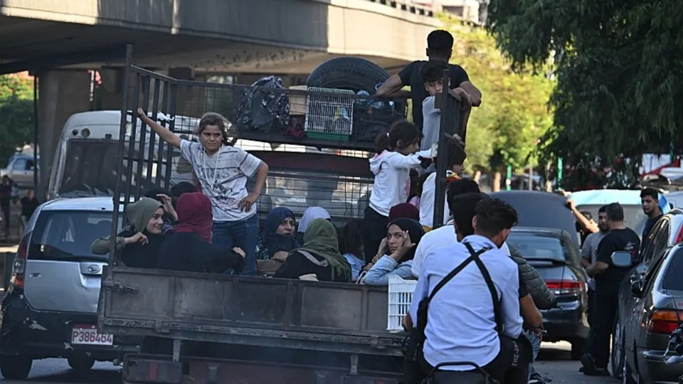 Lübnan’dan kaçış A Haber objektifinde!