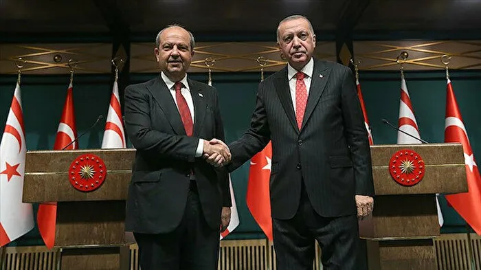 Son dakika: Azerbaycan Milli Meclisinden bir heyet ilk kez KKTC'de resmi temaslarda bulundu! Ersin Tatar: Bir millet üç devletiz! - 1