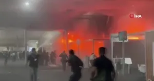 BM İklim Zirvesi’nde yangın paniği!