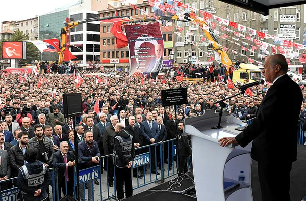 MHP lideri Bahçeli: Size bu ülkeyi bırakırsak gök girsin kızıl çıksın - 1