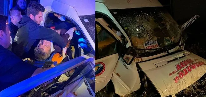 Hatay’da yolcu minibüsü takla attı: 12 kişi yaralandı