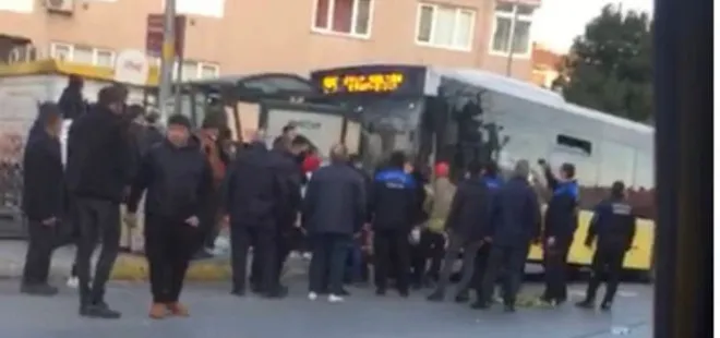 Otobüs durağına dalan İETT şoförü adli kontrolle serbest kaldı
