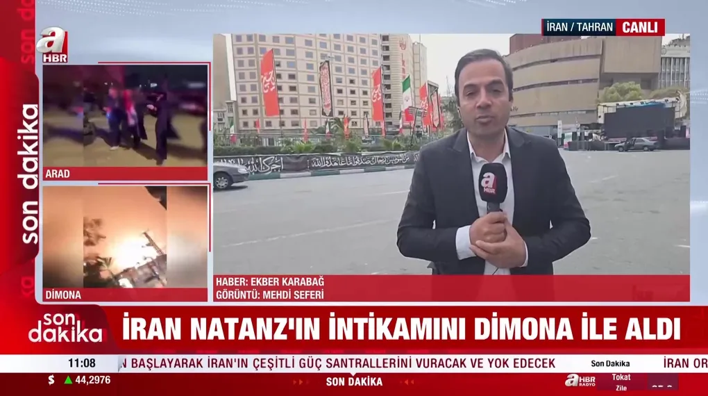 İran Arad ve Dimona'yı Fettah-2 ile vurdu