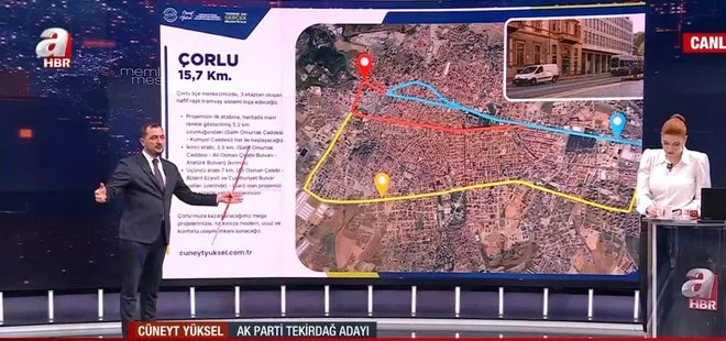 AK Parti Tekirdağ Adayı Cüneyt Yüksel’den Çorlu vaadi: İl olmaya aday en hazır kent olacak