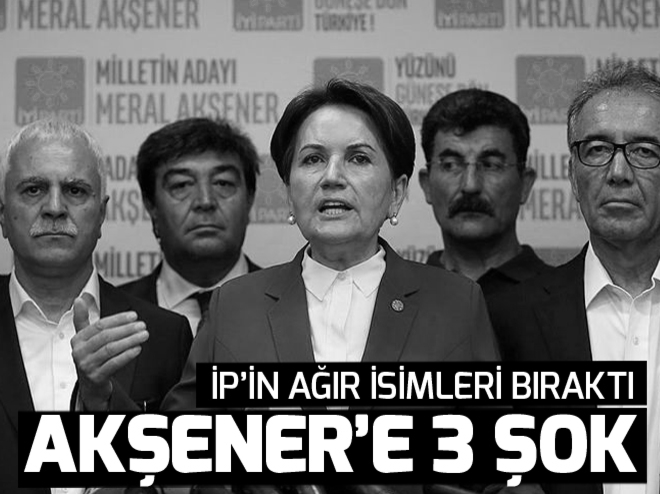 İyi Partide peş peşe istifalar