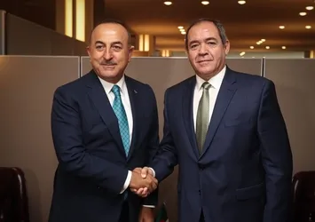 Dışişleri Bakanı Çavuşoğlu Cezayirli mevkidaşı ile görüştü
