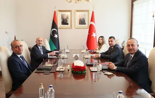 Dışişleri Bakanı Mevlüt Çavuşoğlu Libya Başkanlık Konseyi Başkan Yardımcısı Lafi ile görüştü - 2