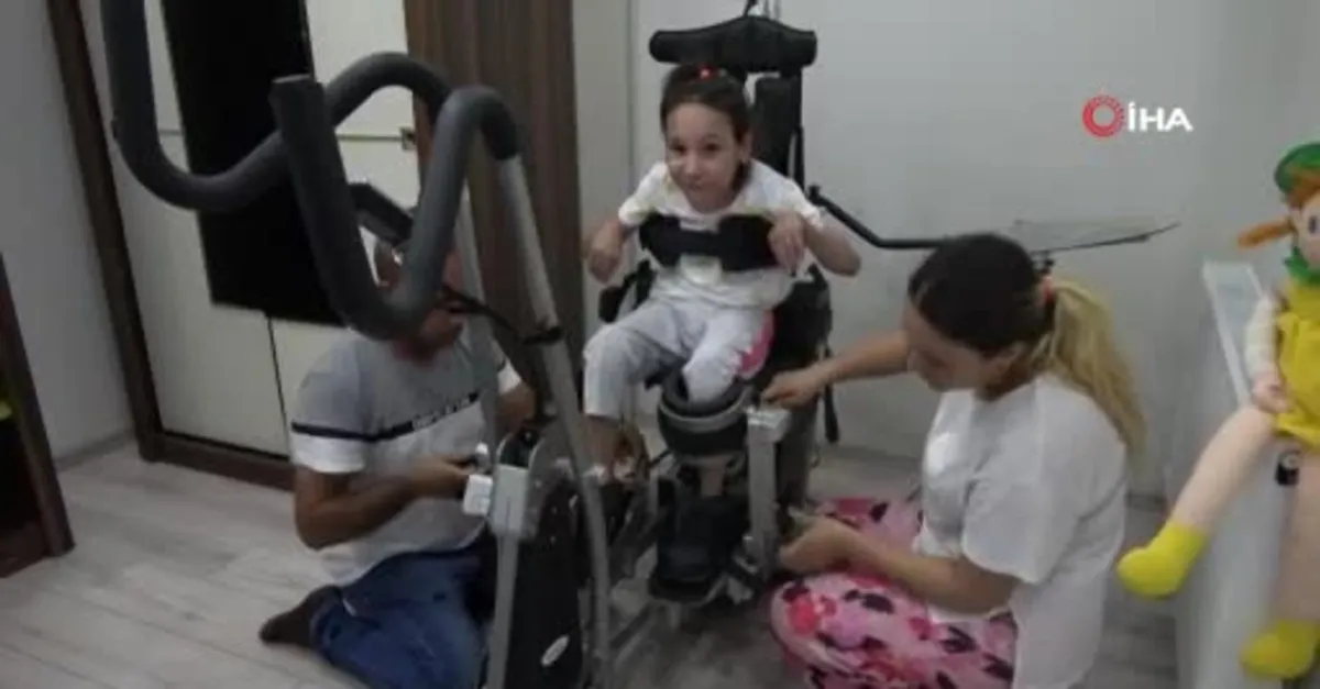 Başkan Erdoğan yüzünü güldürdü! "Serebral Palsi Hastası" Yaren Coşkun artık yürüyebilecek