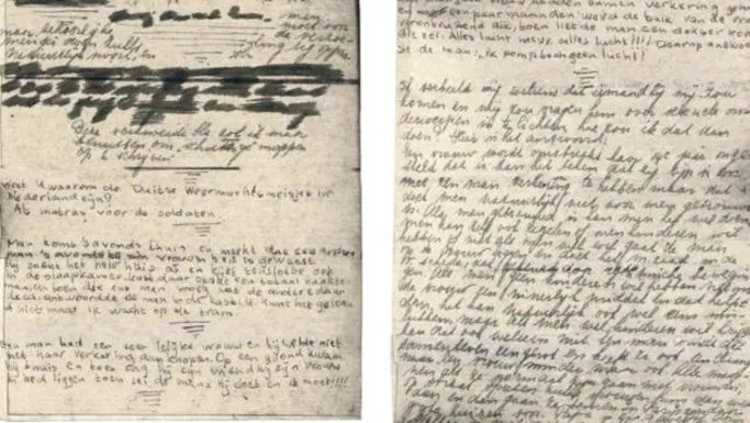 Anne Frank’ın 2 sayfası bulundu - 1