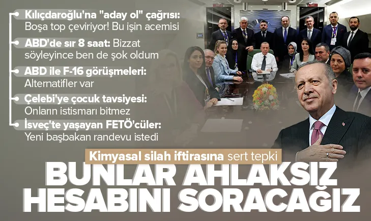 Başkan Erdoğandan TSK iftirasına sert tepki