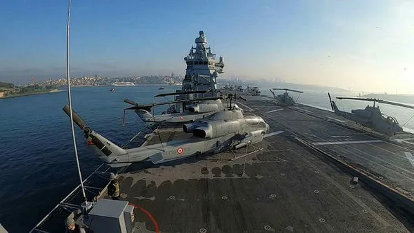 TCG Anadolu gemisi İstanbul’dan ayrıldı - 1