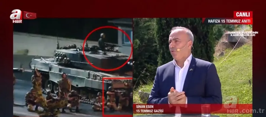 15 Temmuz darbe girişiminin 7. yılı! Gaziler ve şehit yakınları A Haber’de 15