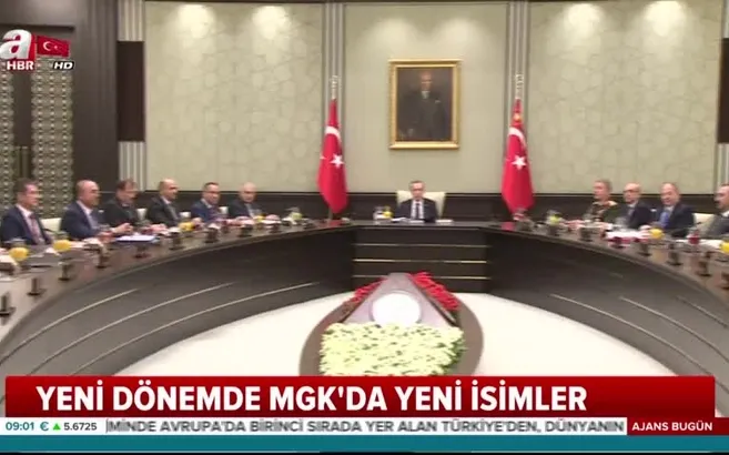 Yeni dönemin ilk MGK'sı toplanıyor