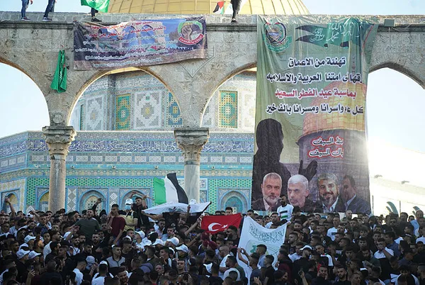 Mescid-i Aksa’da Erdoğan sloganları atıldı!