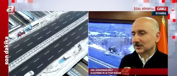 1643121467881.jpg İstanbul'da yoğun kar yağışı sonrası izler silinmeye çalışılıyor! Ulaştırma Bakanı Karaismailoğlu duyurdu! Kar yağışı ne zamana kadar sürecek? - 1