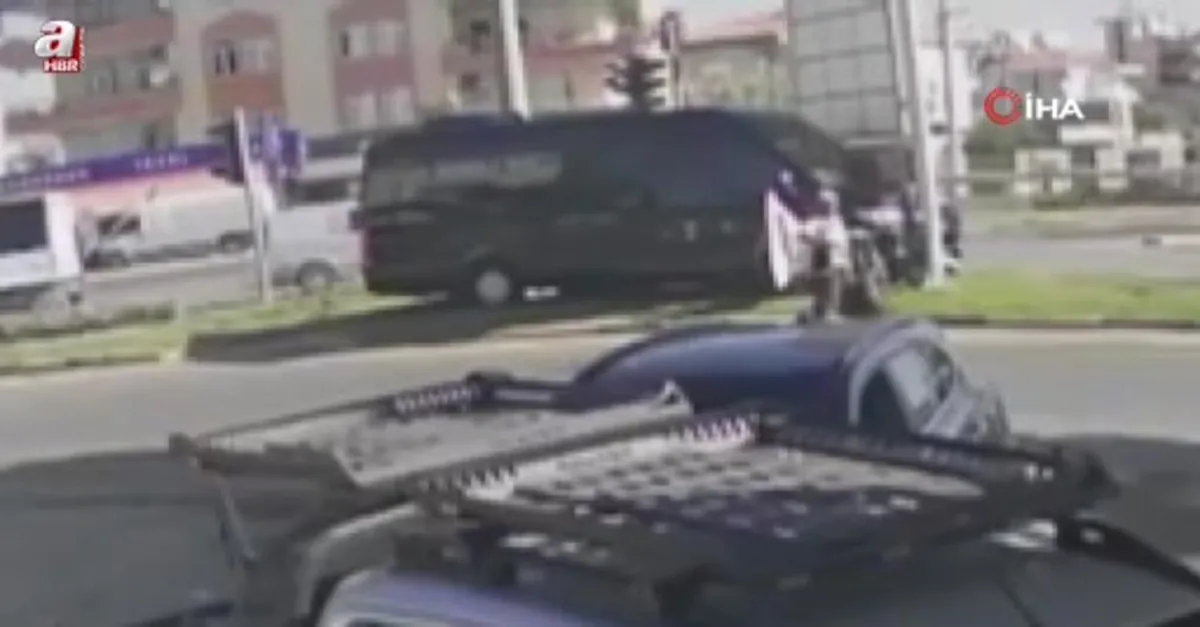 Temizlik işçisi saniyelerle ölümden döndü