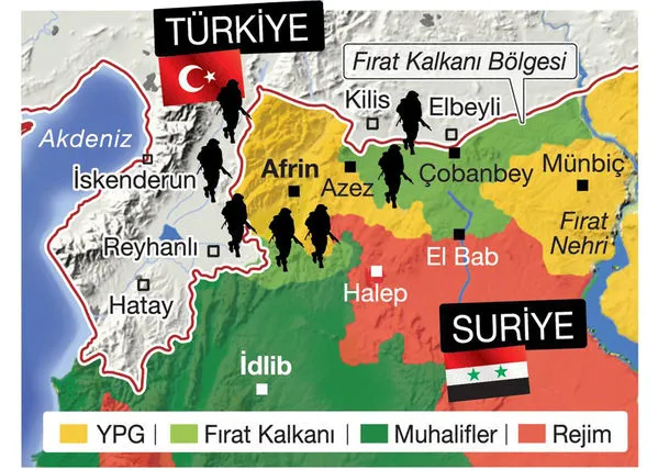 Türkiye, YPG'ye ait 149 hedefi vuracak - 1